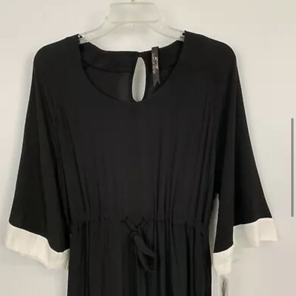 Melissa McCarthy Seven7 Black & White midi dress - Picture 4 of 6